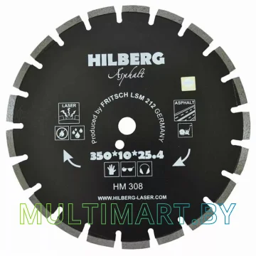 Отрезной диск алмазный Hilberg HM308